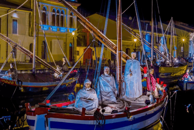 Cesenatico il presepe della Marineria e mercatini di Natale (21 Dicembre)